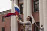 Флеш – акция ко Дню Российского флага (фото Людмилы Степико)
