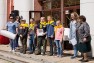 Городской конкурс граффити на асфальте «Сказки А.С. Пушкина» (фото Людмилы Степико)